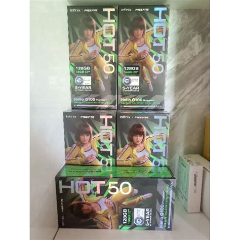 Jual Infinix Hot 50 Ram 8 128 New Garansi Resmi Indonesia Original 100 BNIB NO REPACK Shopee