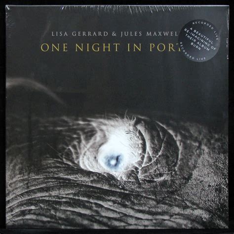 Пластинка Lisa Gerrard / Jules Maxwell - One Night In Porto (coloured ...