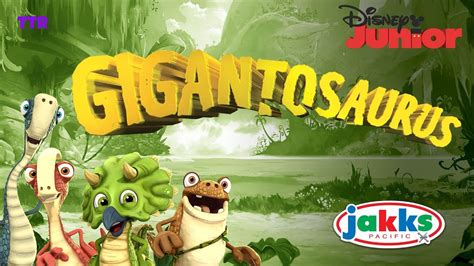 Disney Junior Giganotosaurus Unboxing Poseable Figures, Stomping ...