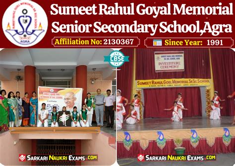 Sumeet Rahul Goyal Memorial High School Agra