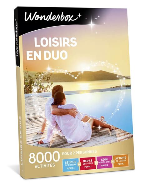 Coffret Cadeau Wonderbox Loisirs En Duo Coffret Cadeau Achat And Prix Fnac