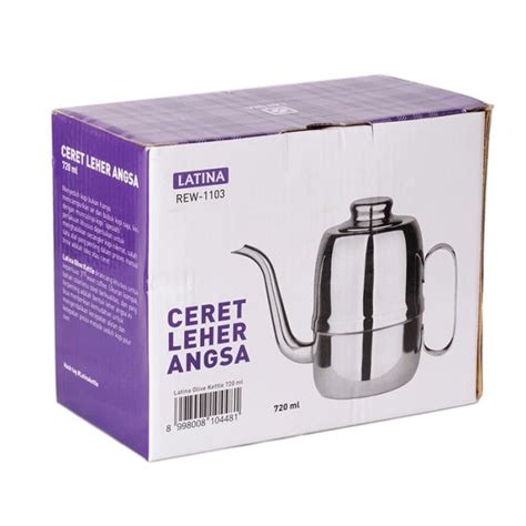 Jual Latina Olive Kettle 720 Ml Ceret Leher Angsa Original Kode 006