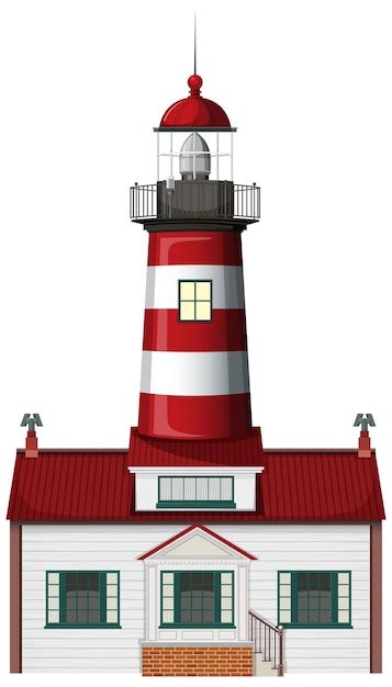 Simple Lighthouse Clipart For Free