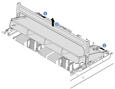 Remove The 3 5 Inch Middle Drive Cage ThinkSystem SR665 Lenovo Docs