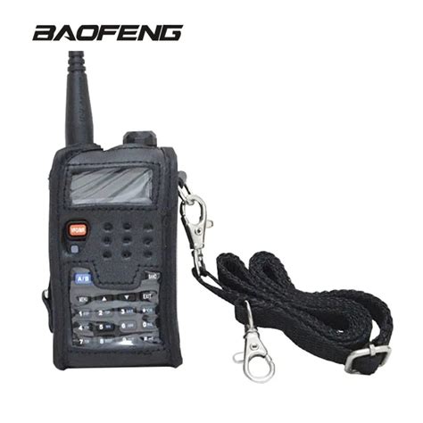 Aliexpress Buy Baofeng Walkie Talkie Accessories Leather Soft