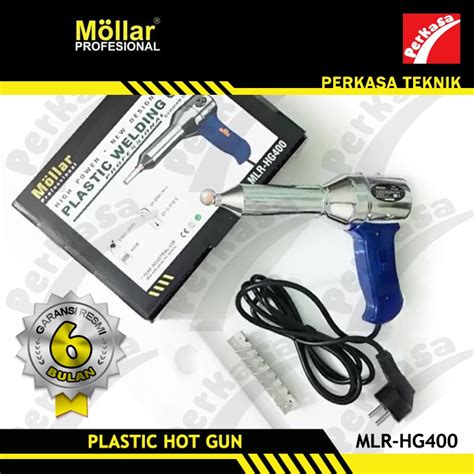 Jual Hot Gun Las Plastik Mollar HG400 Heat Gun 400W Plastic Welding Gun Shopee Indonesia