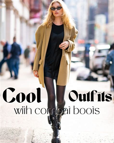 41 Combat Boots Outfit Ideas For Fun Street Style - ljanestyle