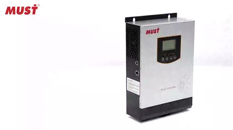 Must Off Grid 1kw Pure Sine Wave Solar Inverter Pv18 1012 Vpk With Pwm