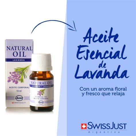 Esencia De Lavanda Ml Swiss Just En Mercado Libre