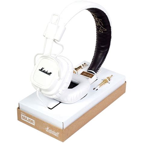 Marshall Major On-Ear Headphones White – Sportique