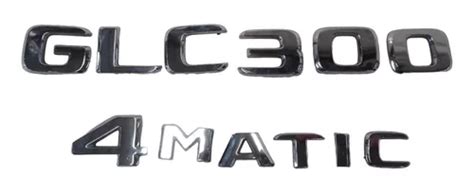 Emblema Letras Cajuela Glc 300 4 Matic 2016 2019