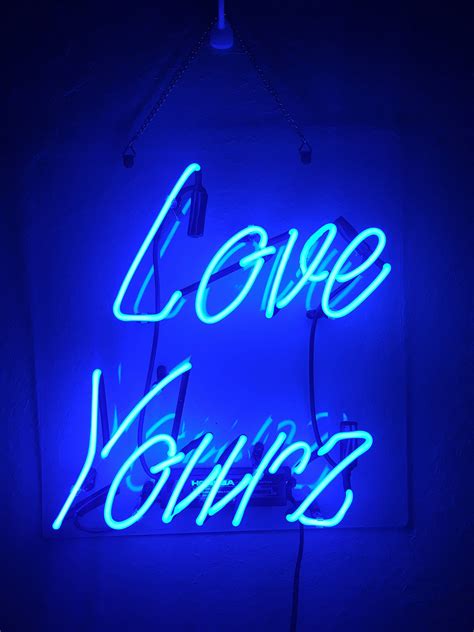 Love Yourz Etsy Love Yourself Tattoo Neon Signs J Cole Tattoos