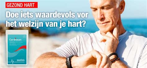 Cardiosan helpt hart en bloedvaten gezond te houden