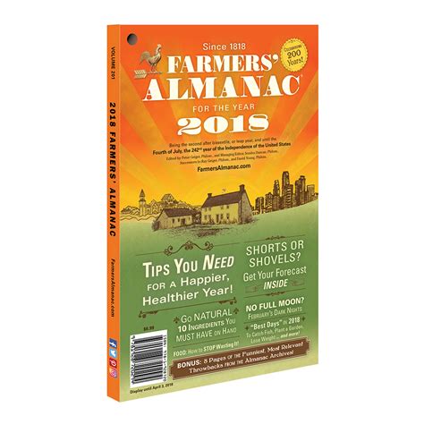 2018 Farmers Almanac Farmers Almanac Store