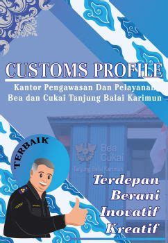 Buku Profil KPPBC TMP B Tanjung Balai Karimun Bea Cukai Karimun PDF