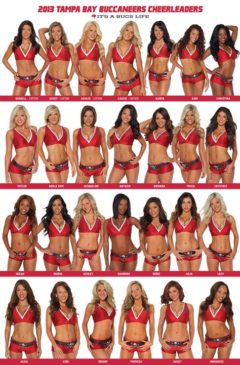 2013-14 Tampa Bay Buccaneers Cheerleaders – Ultimate Cheerleaders