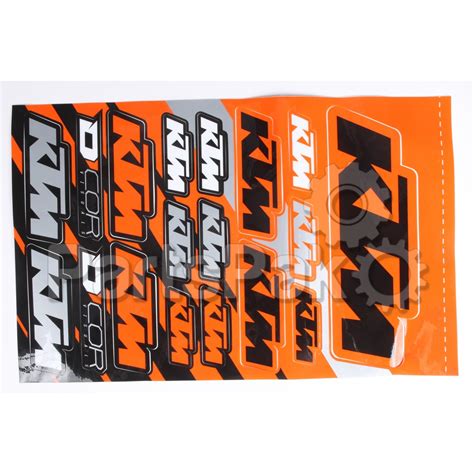 D Cor Visuals Fits Ktm Decal Sheet