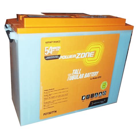 Power Zone Tt150dp54 Inverter Battery At Rs 12850piece Power Zone