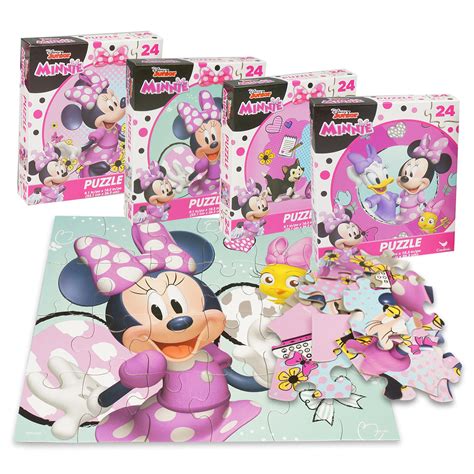 Wholesale 24 Piece Minnie Mouse Puzzle Assorted Sku 2342606 Dollardays