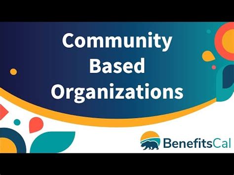 BenefitsCal Community Based Organization CBO Accounts YouTube