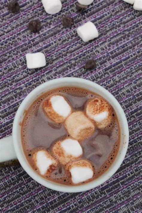 Homemade Dark Hot Chocolate Mix The Spiffy Cookie
