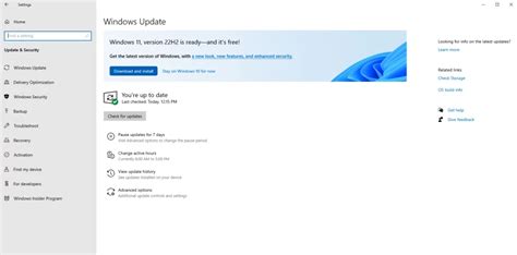 Comment installer la mise à jour Windows 11 2022 Update 22H2