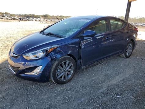 2016 Hyundai Elantra Se For Sale Al Tanner Wed Jan 24 2024 Used And Repairable Salvage