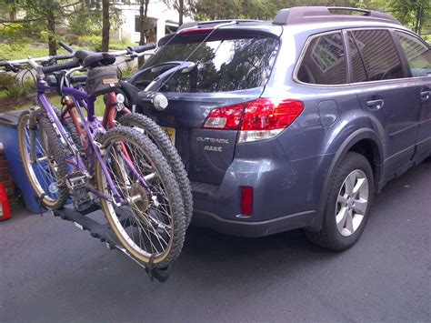 Anyone with Thule Raceway bike rack on Gen 4? | Subaru Outback Forums