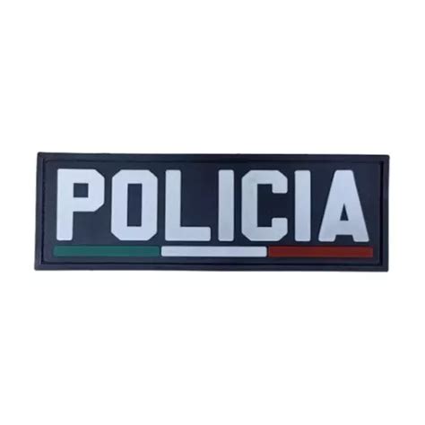 Parche Insignia Pvc Seguridad M Xico T Ctico Militar