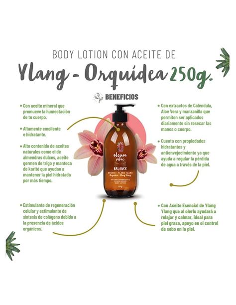 Crema Corporal Con Aceite Esencial De Ylang Ylang Oleum Vitae G