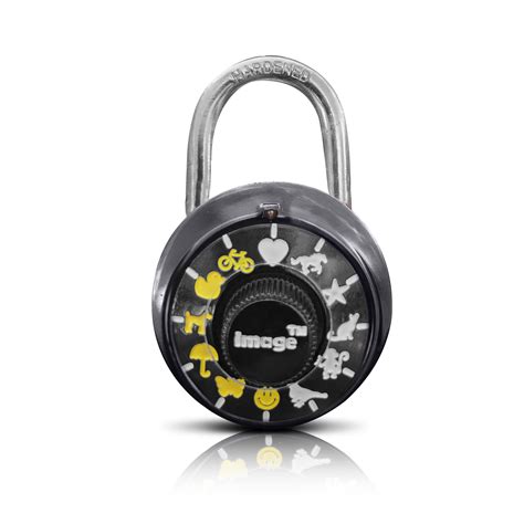 Combination Lock for Locker - Non-reset Lock with Pictures - Double ...