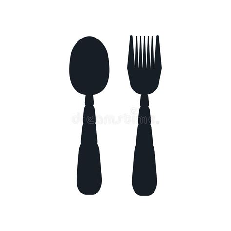 Cutlery Icon Vector Sign And Symbol Isolated On White Background