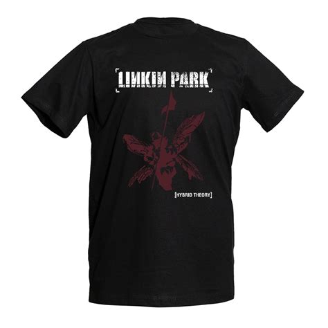 Camiseta Linkin Park Hybrid Theory Camisa Bandas De Rock Escorrega O