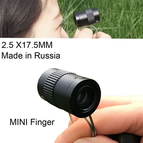 2 5X17 5MM HD All Optical Waterproof Monocular Telescope Mini Thumb