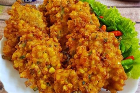 Resep Bakwan Jagung Renyah