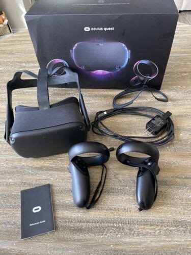 Oculus Quest All In One Vr Gaming Headset Black 64gb 815820020271 Ebay