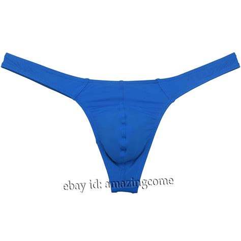 Men Thongs Bikini Underwear G String Jockstrap Swimwear Guy Hipster T