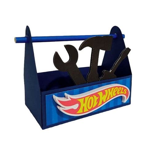 Caixinha Lembrancinha Para Festa Tema Hot Wheels Elo Produtos Especiais Caixinhas Para