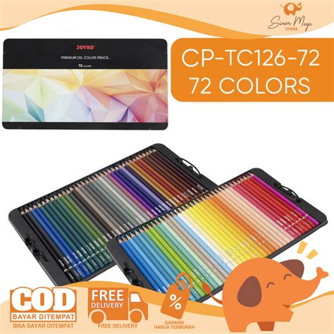 Jual Joyko Premium Color Pencil CP TC126 72 Color Premium Oil Color