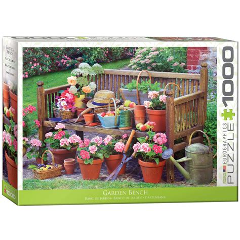 Puzzle Banc De Jardin Eurographics Pi Ces Puzzles