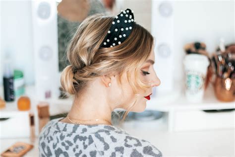 Easy Holiday Hair Tutorial: Romantic Twisted Updo - Taylor, Lately