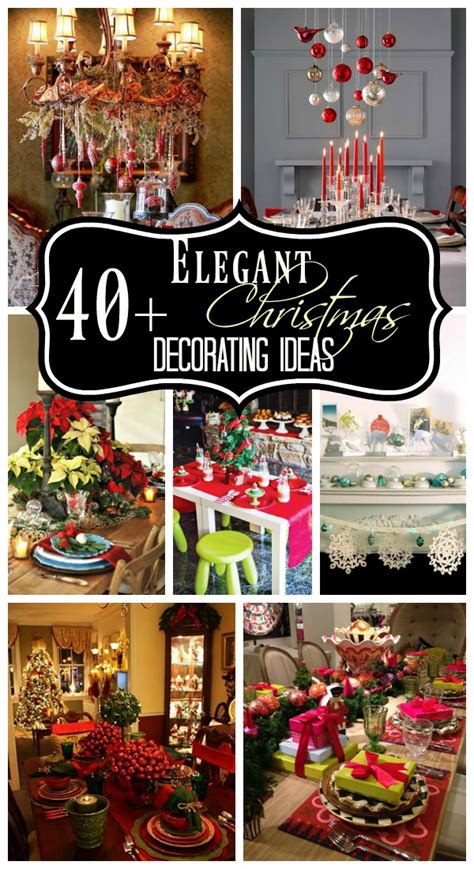 40+ Elegant Christmas Decorating Ideas and Inspirations – All About Christmas