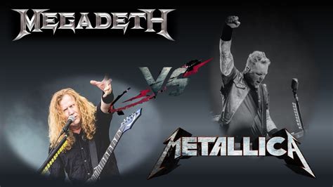 Guitar Riff Battle Megadeth VS Metallica YouTube