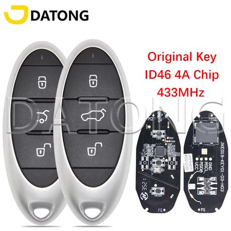 Datong World Car Remote Control Key For FAW BESTUNE T33 T55 T77 Pro T99