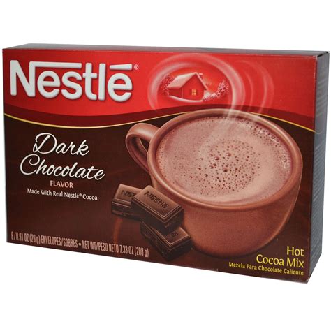 Nestle Hot Cocoa Mix Dark Chocolate Flavor Envelopes Oz G Each IHerb