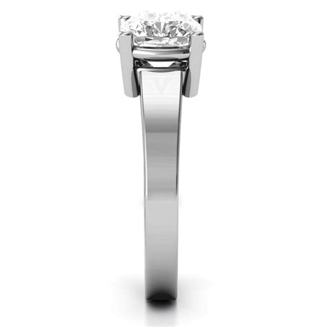 Cushion Cut Solitaire Ring | Jewlr