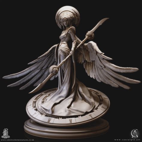 CA Sculpts Neriah The Guardian Of Time