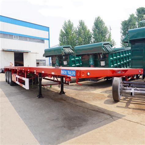 Tri Axle Ft Flatbed Trailer For Sale In Kenya Bhachu Trailer For Sale