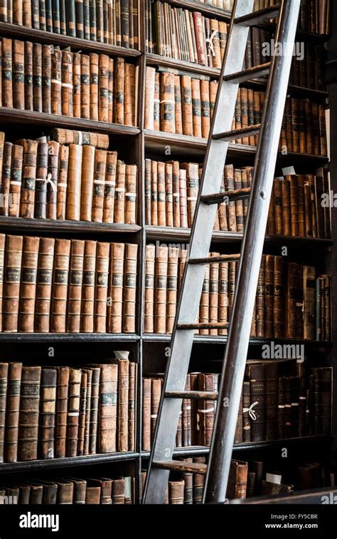 The Trinity Library Of Trinity College In Dublin Is One Of The Oldest And Most Beautiful