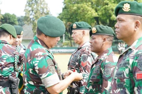 Pangdivif Kostrad Pimpin Acara Laporan Korps Kenaikan Pangkat Perwira